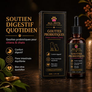 Gouttes Probiotiques Haleine & Bien-être — Chien & Chat