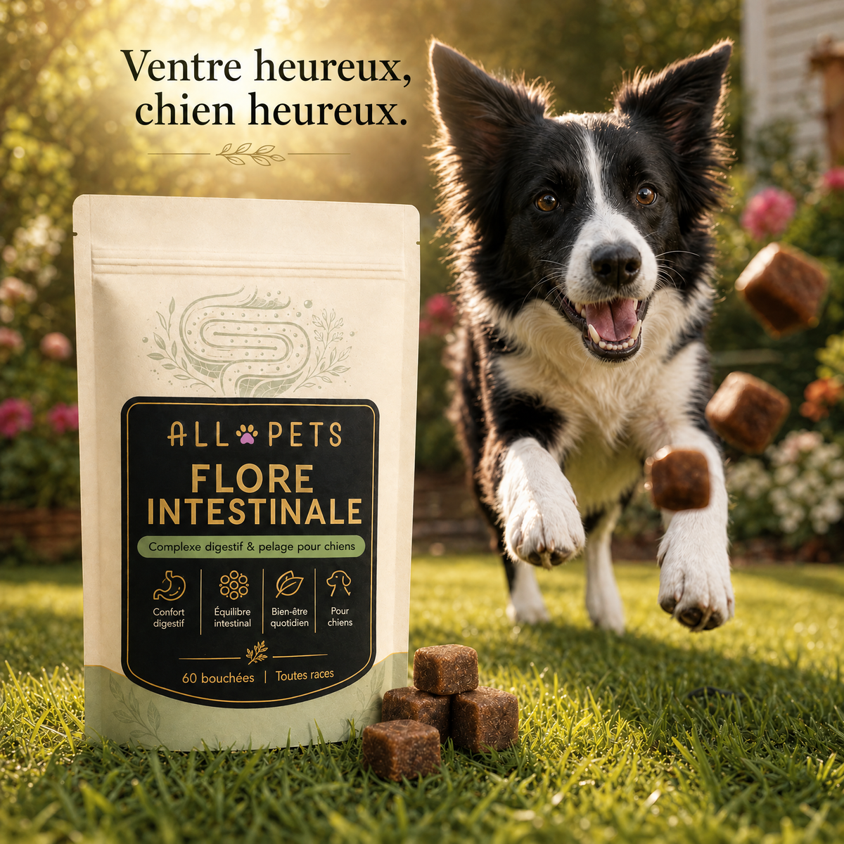 Ventre heureux, chien heureux – ALL-PETS