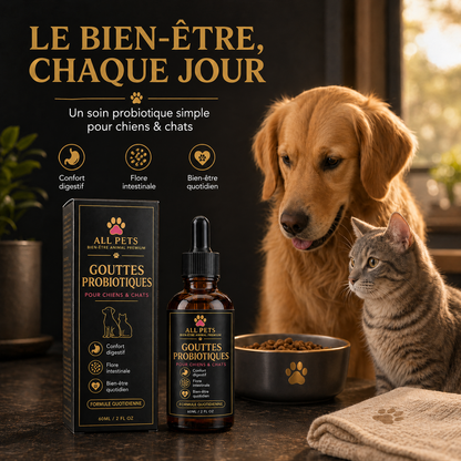Le bien-être chaque jour pour chiens et chats