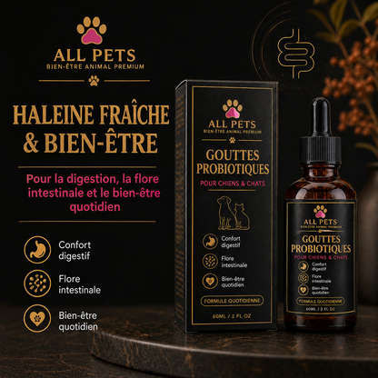 Haleine fraîche et bien-être – gouttes probiotiques