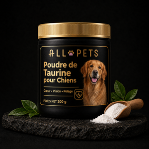 Poudre de Taurine Cœur & Vitalité — Chien (200 g)
