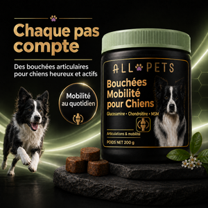Bouchées Mobilité Glucosamine — Chien (80 pcs)